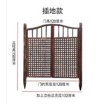 대문울타리 메쉬 130cm 담장 펜션 원목 입구 조경 홈, 132cm스트레이트메쉬도어(토지세트)
