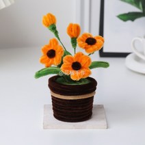 핸드메이드 꽃 꽃만들기 키트 꽃공예 수제 핸드메이드 취미, D