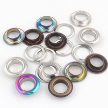 아일렛 24x13x7mm(OD * ID * 높이) 구멍 그로밋 와셔 가죽 공예 수리 그로멧 와셔 황동 그로밋 구멍 금속 구멍, antique bronze