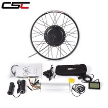 가성비전기자전거 배달 트렉 세발자전거 전기 자전거 변환 키트 36V 250W 48V 1000W EBike 브러시리스 허브, 03 36V 500W Rear, 02 LCD3