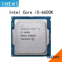 CPU 인텔 코어 i56600K i5 6600K 35 GHz 쿼드 스레드 프로세서 6M 91W LGA 1151