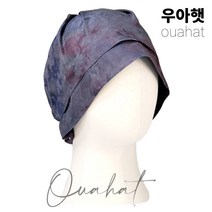 우아햇 국내제작 인견비니 항암치료비니 항암모자 얇은두건 통풍잘되는 위생모 OHB0003