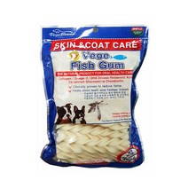 베게브랜드 베게 생선 애견껌 40P, 4개, 흰생선살