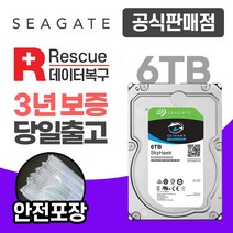 씨게이트 CCTV 하드디스크 HDD, ST6000VX009 6TB
