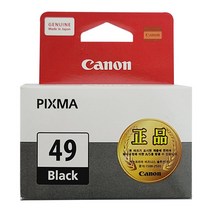 캐논코리아비즈니스솔루션 캐논 PG-49 CL-59 정품잉크 E3190 E489 E4290, 검정(PG-49), 1개