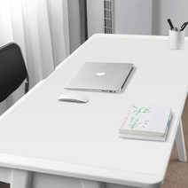 직구친구 가죽 대형 데스크 책상 보호 커버 매트 초대형 양면, 900x450mm