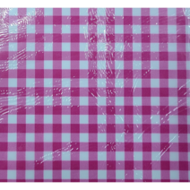 체크유산지인쇄 (핑크 [500매]) / 350 x 250mm / 도시락케이크포장 / 체크무늬유산지 / 디자인유산지