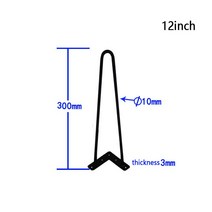 식탁 테이블 철제다리 인치 철 금속 테이블 다리 홈 액세서리 가구 와이어, 01 12 inch