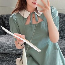 빅 사이즈 봄 여름 반팔 카라 원피스 통통 77 쇼핑몰 88 여성 상체비만 코디 99 패션 가족사진 결혼식