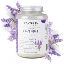 더허브스토리 패브스킨 라벤더 바스솔트 목욕 소금 입욕제 450g 바스솔트/미네랄, 단품, 1개
