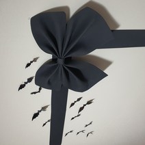 (완제품 12시주문시 당일출고)나비리본 발렌타인 장식리본 대왕리본 가게 인테리어 장식, 넓이20cm, 피치