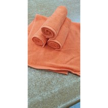 승원타올 국산85 국내최다판매제품 24가지칼라 타올 수건 타월 무료인쇄 미용실 헬스수건 모텔 호텔 마사지, 주황, 1장