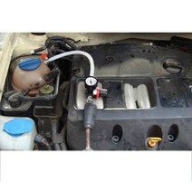 압력게이지 50LF 범용 자동차 냉각수 탱크 누설 감지기 라디에이터 압력 테스터 게이지 시스템 50cm/19.68i, 한개옵션0