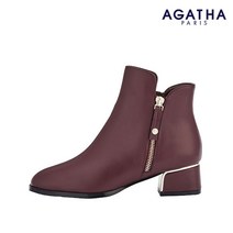 아가타 아가타 여성 골드팁 앵클부츠_2종 택1