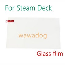 스팀덱도킹스테이션듀얼센스백버튼플스듀얼쇼크 프리미엄 강화 유리 스팀 데크 게임 콘솔 액세서리 용 스크, 한개옵션0