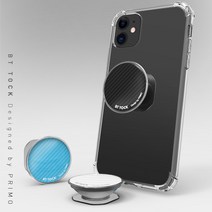 프리모 마그네틱/자석 컬러 에폭 폰톡 스마트톡 핑거 그립톡 거치대, 없음, 마그네틱방탄톡-블랙