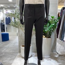 지이크파렌하이트 지이크F SH04 22SS 슬렌더핏 밴딩 블랙 팬츠 FEF4313