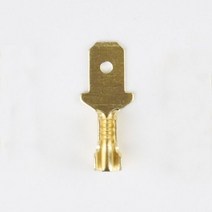 전동킥보드안장 의자 부품 50 개/몫 28/48/63mm 여성과 남성 압착 단자 커넥터 금 황동/은색 자동차 스피커 전선 세트, 4.8 Male