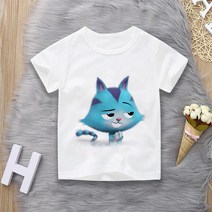 개비의 매직하우스 인형 탑스 캐미솔 보그 귀여운 카와이 소녀 만화 티셔츠 개비 여름, 01 24M, 19 32103