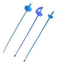 펜싱 장비 훈련 감응 플라스틱 사브르 플뢰레 연습 체험 안전 적중 시 울음소리, 레드 밴드 플뢰레