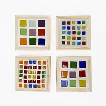 [토단] 티코스터 만들기 4인용 2종 랜덤발송