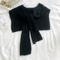 리리플리 데일리 심플 니트 숄 가디건