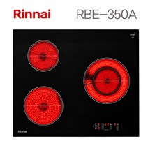 국산 린나이 빌트인 전기렌지 RBE-350A 하이라이트 560X480 빌트인 매립형