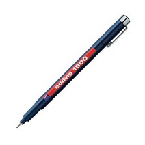 [에딩]프로핀펜 E-1800 (종류 선택), 0.1mm/02/적색