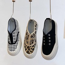 F-11 푹신한 밴딩 캔버스화 인생 쿠션창 스니커즈 슬립온 3cm