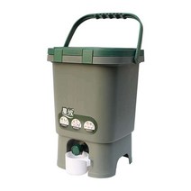 15L 퇴비 비료 제조 통 친환경 유기질 텃밭 음식물, 15L 퇴비버킷(프레스 + 스푼 + 컵 포함), 15000ml