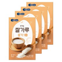 베베쿡 유기농 쌀가루 중기1 20g x 10p, 8개입