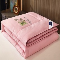 겨울이불 코튼 보온 싱글 더블 봄가을 누에 실크이불
