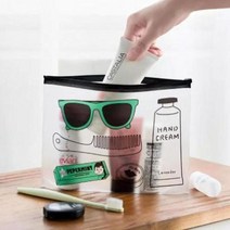 여행용 화장품 물놀이 지퍼가방