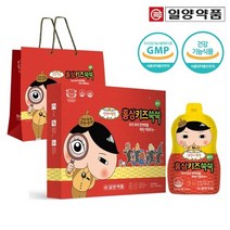 일양 어린이홍삼 홍삼키즈쑥쑥 6년근 홍삼 농축액 진세노사이드 Rg1 Rb1 녹용발효추출물 사과 오렌지 당근 호박 시금치 브로콜리 필수아미노산 비타민 활력 면역 아이 간식 추천, 3box, 20ml x 28포