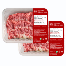 [한우 1+등급 냉장 차돌박이 500g+500g] 닥터안스프레쉬 소고기 구이용, 차돌 구이용  500g+500g