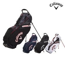 캘러웨이 2021 페어웨이 14 스탠드백 골프가방, 블랙-카모-레드
