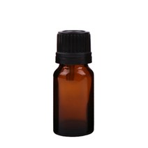 [유리용기] 갈색병 드롭퍼 민자캡 5ml 10ml 20ml 30ml 50ml 100ml, 10ml 갈색병 드롭퍼 일반민자캡(블랙), 1개