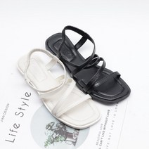 [아이슈즈] 여성 스트랩 플랫 샌들 84254