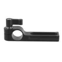 범용 표준 단일 15mm 로드 클램프 나토 안전 레일 1/4 "-20 홀 GH5 Emos100 5DMarkIII DSLR 카메라 케, 01 Black
