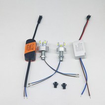 제이즈 LED 전구 칩 램프 AC 220V 110V 드라이버 크리스탈 광원 3W 5W IC Led 홍수 조명 다이오드, [01] 3 W, [01] changeable
