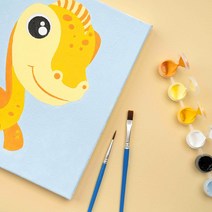 만들기자랑 유화그리기/캔버스천액자/만들기재료/명화그리기/액자, 유화그리기-트리