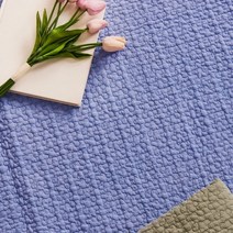 포근포그미 피그먼트 양면퀼팅 구름누비 이불패드, 다크그레이