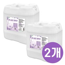 크로바 3차 살균 정제수 19L x2 증류수 살균수 지게차배터리 가습기 세척수 화장품 소독제 UV살균 냉각용수, 단품