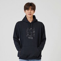 키밍 한국 술 맨투맨 후드티 부드러운면 박스티