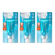 Biore 비오레 UV 선크림 아쿠아 리치 워터 에센스 70g 3개 세트 일본직구