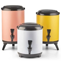 전기온수통 장국통 급식 식당 레스토랑 상업용 온수기, 8L 퓨어 화이트