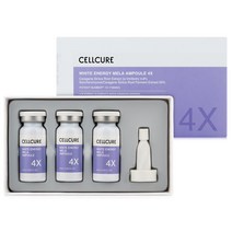 셀트리온 셀큐어 화이트 에너지 멜라앰플 4X 대용량 10ml 3개입 세트, 3개