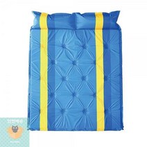 캠핑 자충식 접이식 에어매트 에어배드 192x132x3cm, 블랙
