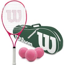 Wilson 윌슨 Serena Pro Lite 테니스가방과 채, 그린