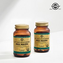 [솔가] 남성용 멀티비타민 미네랄 30정 x 2병, 없음